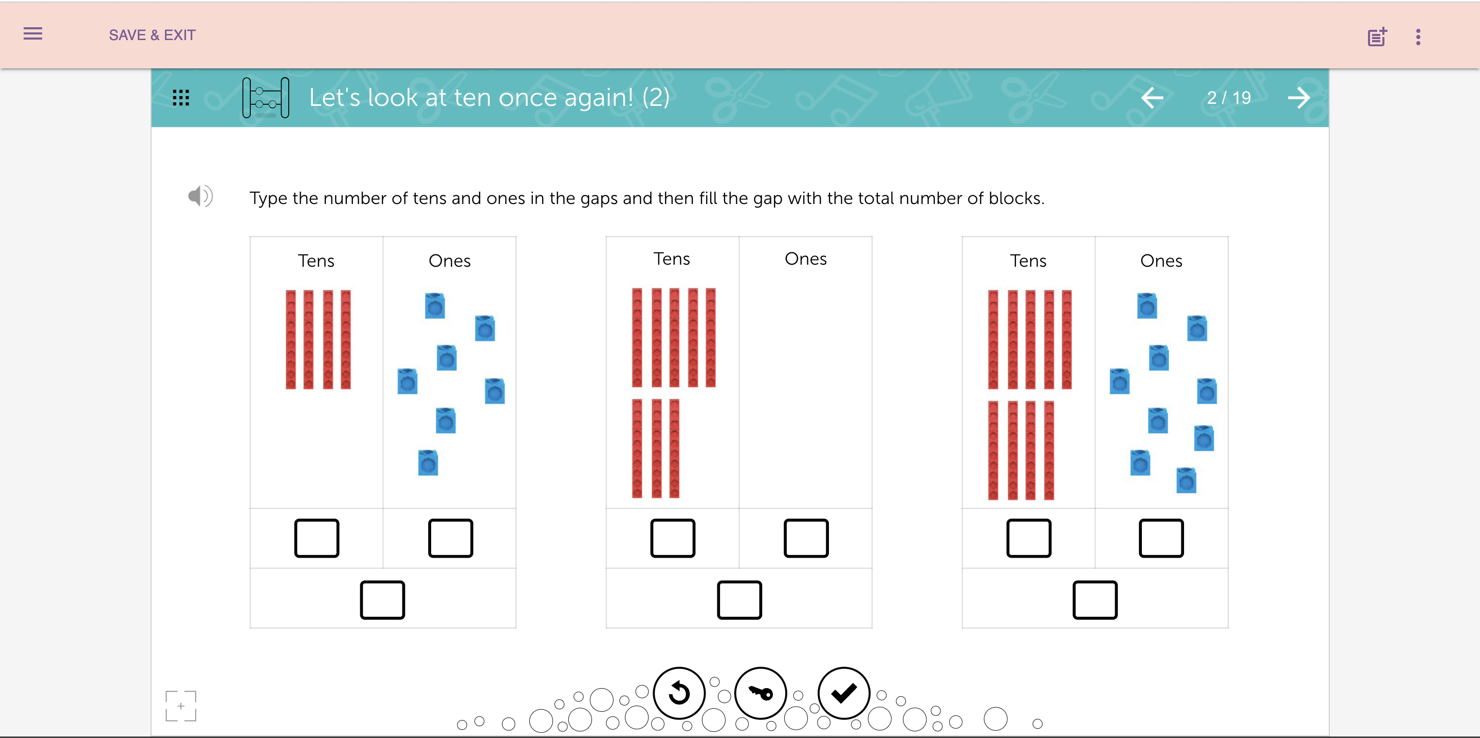 learnigo Dyscalculia Program Example Screenshot